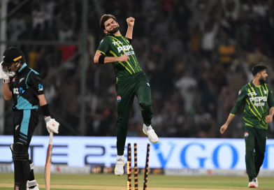 Shaheen Shah Afridi bagged a four-wicket haul•Apr 27, 2024•AFP/Getty Images