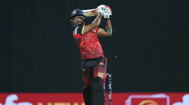 Dasun Shanaka's 15-ball 46 took Kandy Falcons home with 16 balls to spare•Jul 01, 2024•SLC