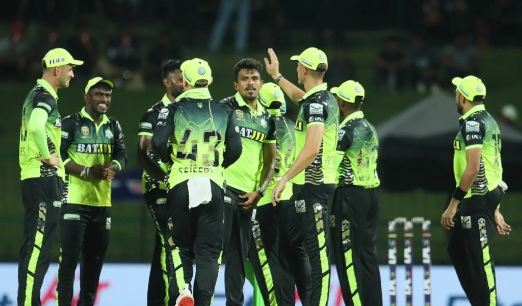 Maheesh Theekshana took two wickets in his first three overs•Jul 03, 2024•SLC