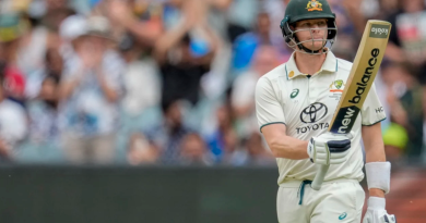 Steven Smith brought up a half-century•Dec 26, 2024•Getty Images