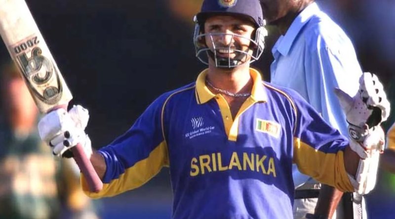 Man of the Match Marvan Atapattu is all smiles after reaching three figures against South Africa in Durban•Mar 03, 2003•Reuters