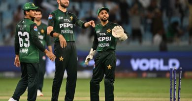 Shaheen Shah Afridi in the middle•Sep 12, 2025•Associated Press