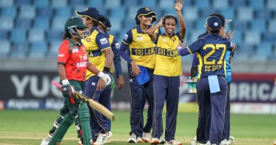 Sri Lanka Women Beat Bangladesh by Four Wickets to Seal Semi-Final Spot